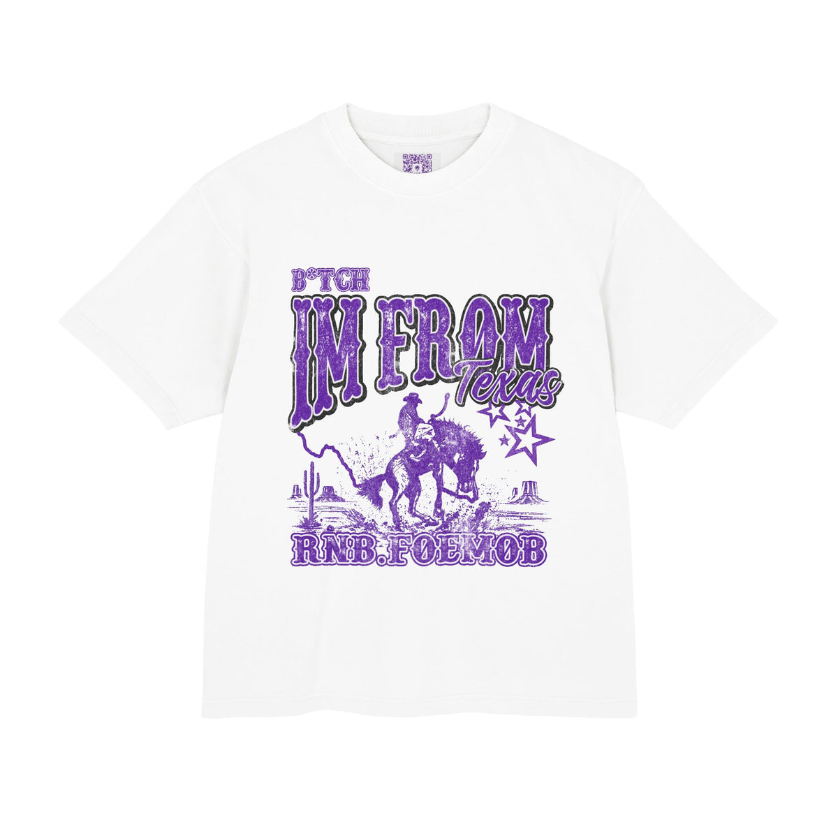 I'm From Texas Cowboy Graphic Tee