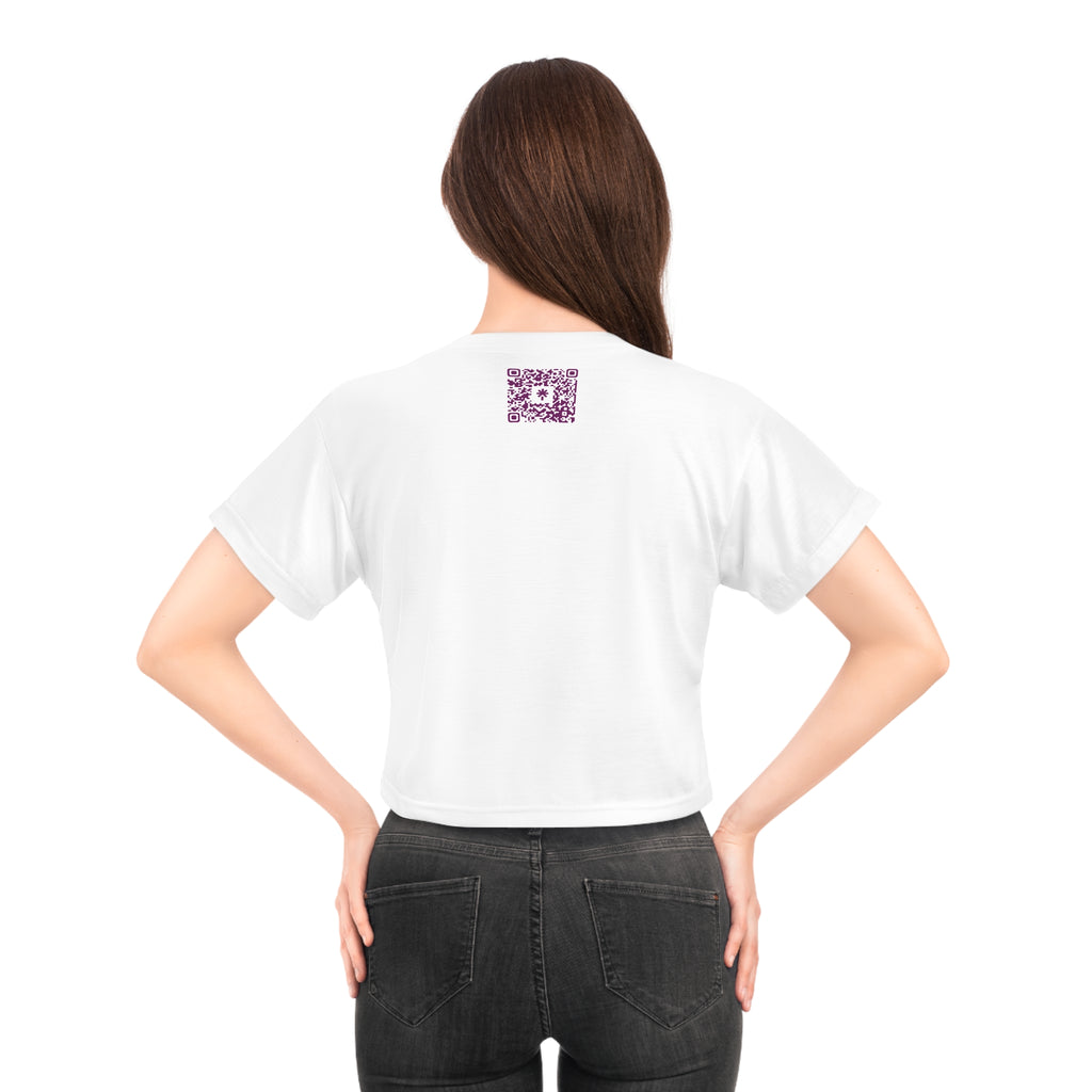 Mrs. Foemob Crop Tee