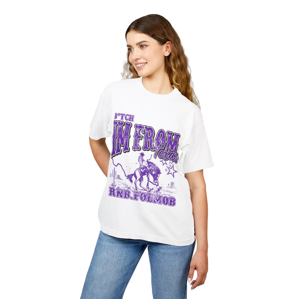 I'm From Texas Cowboy Graphic Tee