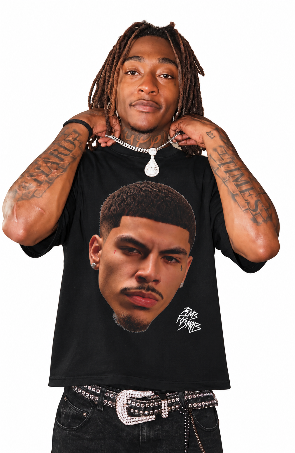 RNB.FOEMOB Big Head — Heavyweight T-Shirt