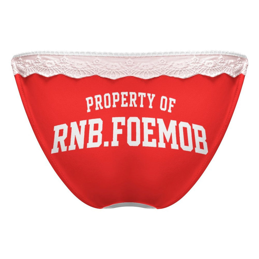 Property of RNB.FOEMOB Lace-Trim Thong
