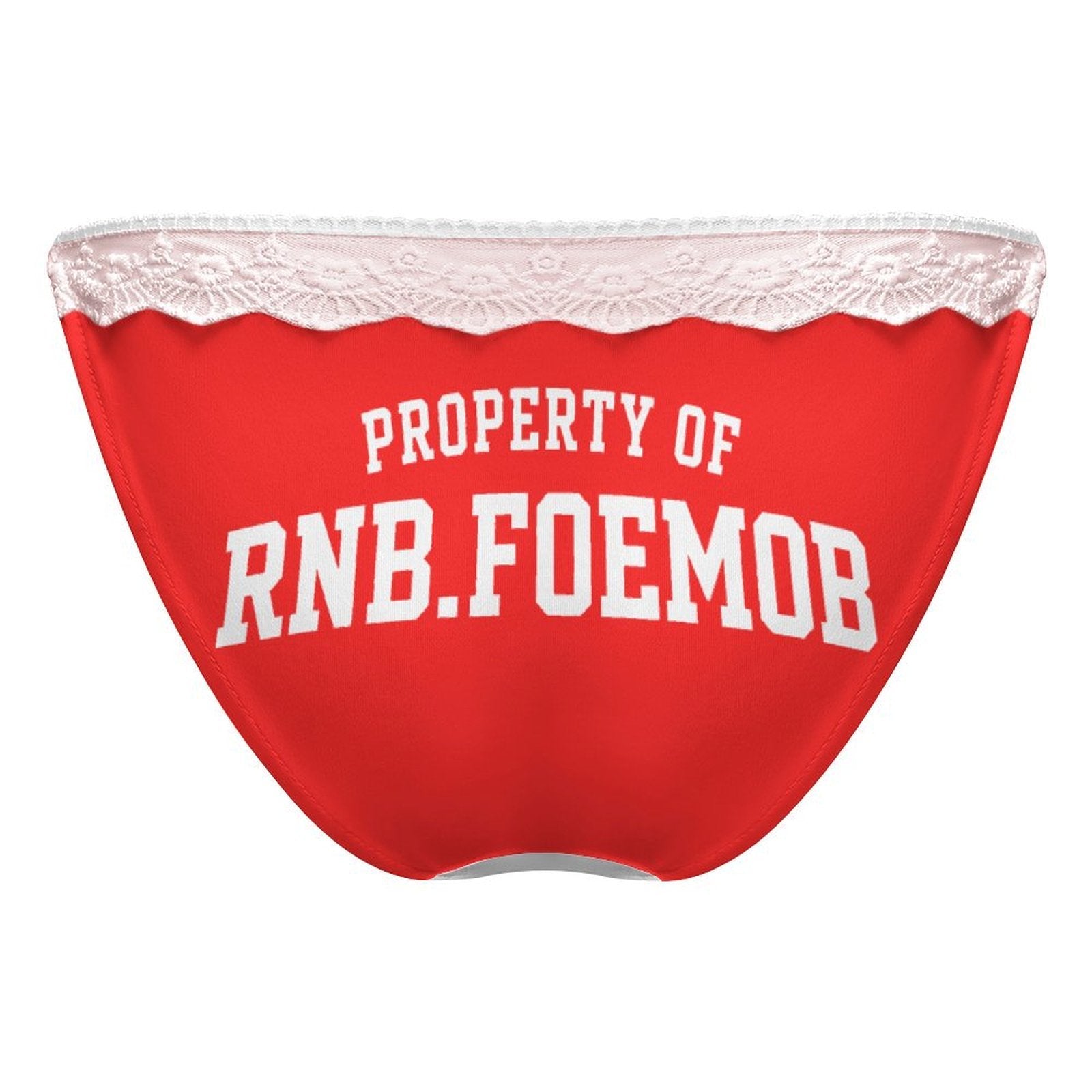 Property of RNB.FOEMOB Lace-Trim Thong